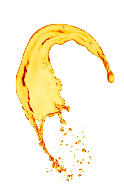 Orange juice splash — Stock Photo, Image