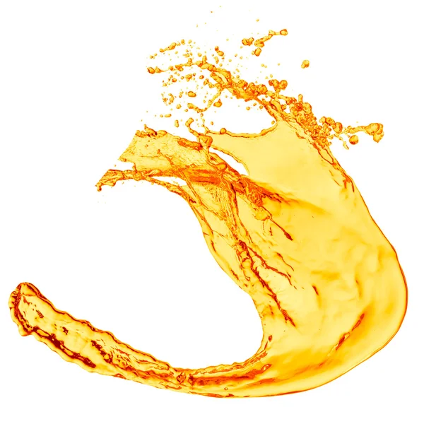 Orange juice splash — Stock Photo, Image