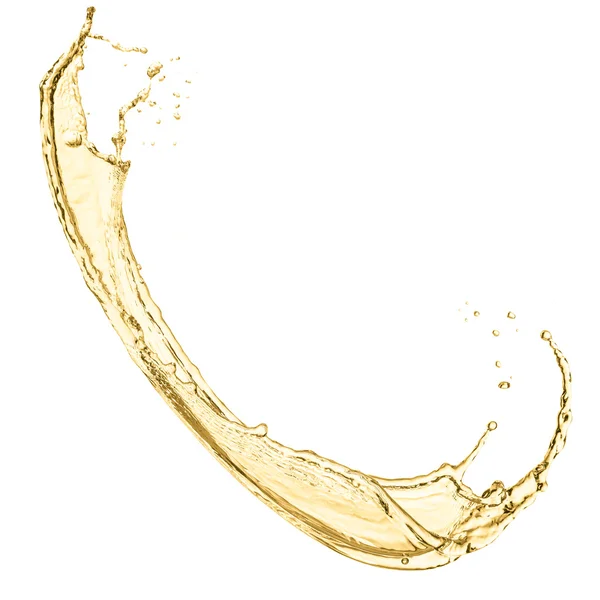 Splash of white wine — Stock Photo, Image