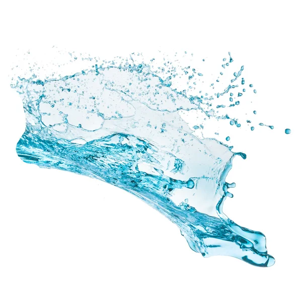 Turquoise water splash — Stock Photo, Image