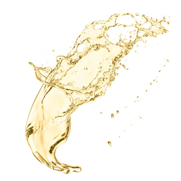 Splash of white wine — Stock Photo, Image