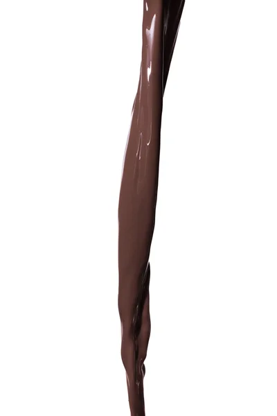 녹 인된 다크 초콜릿 — 스톡 사진