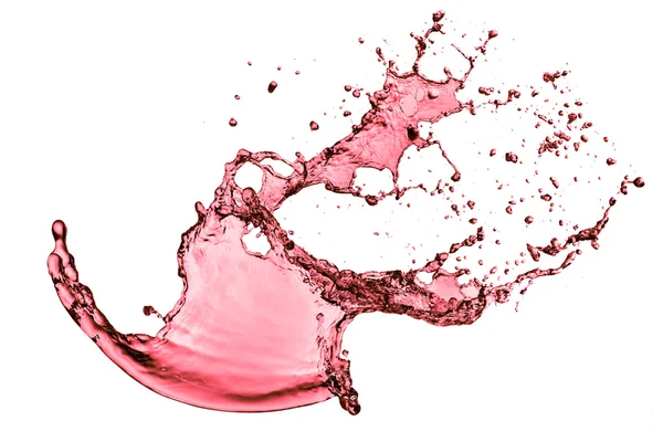 Red wine splash — Stock Photo, Image