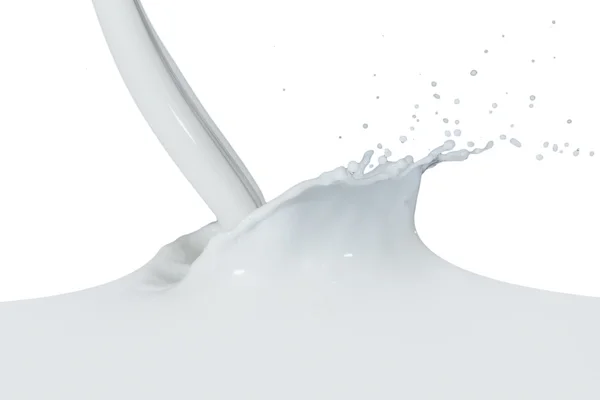 Milk splash — Stock Photo, Image