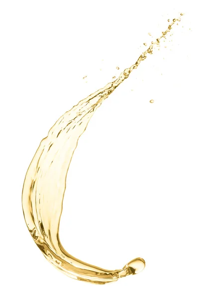 Розщеплення білого вина — стокове фото