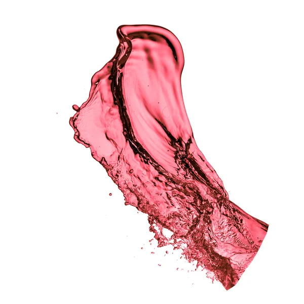 Red wine splash — Stock Photo, Image