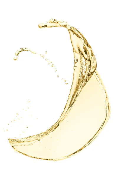 Splash of white wine — Stock Photo, Image