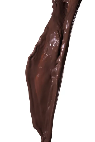 Gesmolten donkere chocolade — Stockfoto