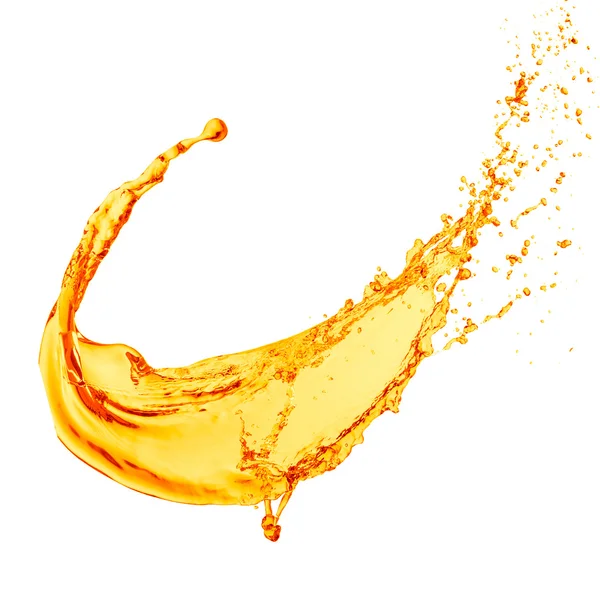 Orange juice splash — Stock Photo, Image