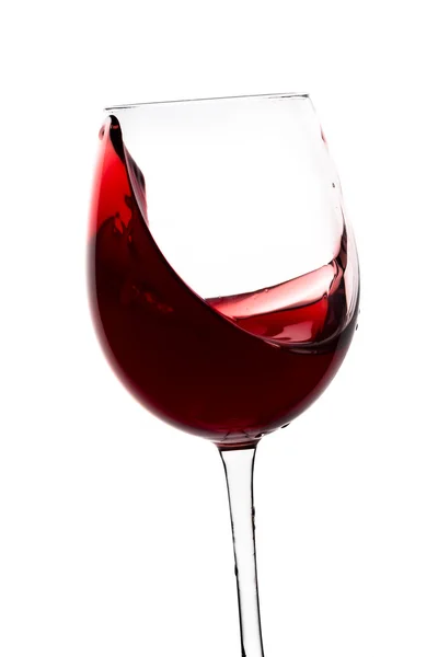 Red wine splash — Stock Photo, Image