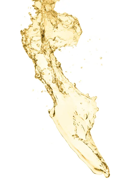 Splash of white wine — Stock Photo, Image