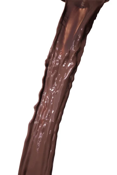 Smält mörk choklad — Stockfoto