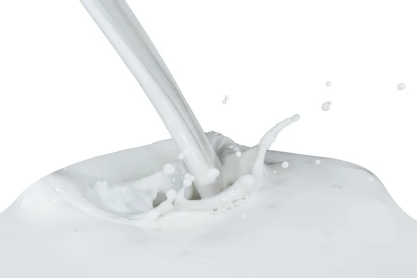 Milk splash — Stock Photo, Image