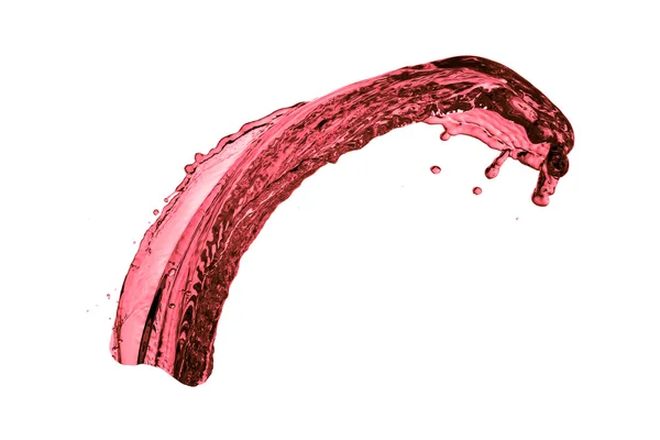 Red wine splash — Stock Photo, Image