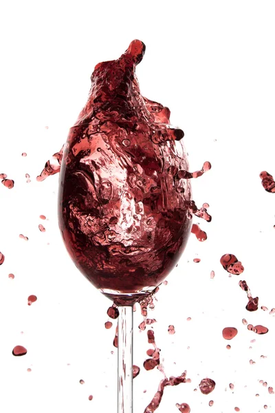 Versare il vino rosso — Foto Stock