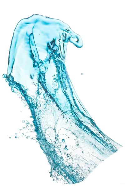 Turquoise water splash — Stock Photo, Image