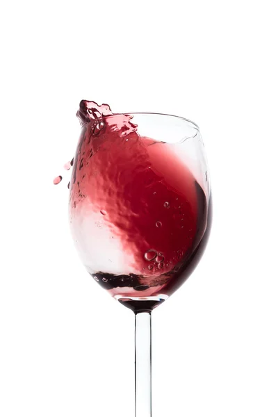 Red wine splash — Stock Photo, Image