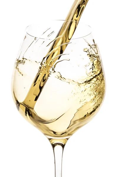 White wine splash Royalty Free Stock Photos