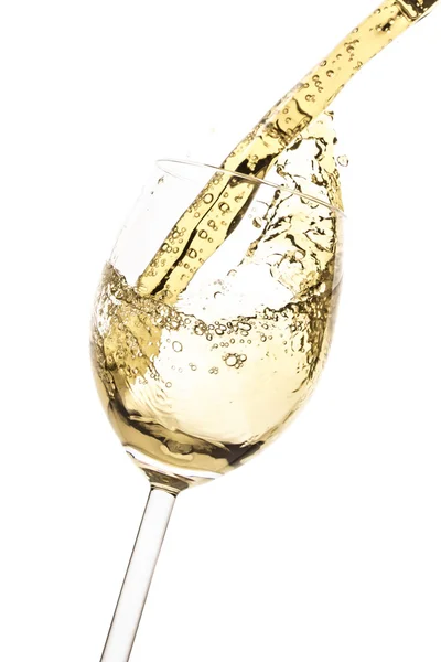 White wine splash Stock Picture