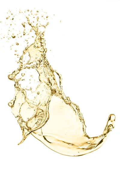 Splash of white wine — Stock Photo, Image