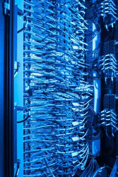 Data center close-up — Stockfoto