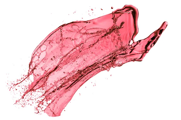Red wine splash — Stock Photo, Image