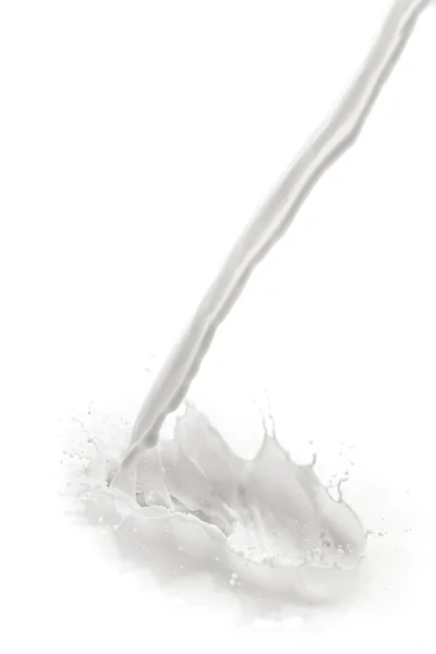 Een splash van melk — Stockfoto