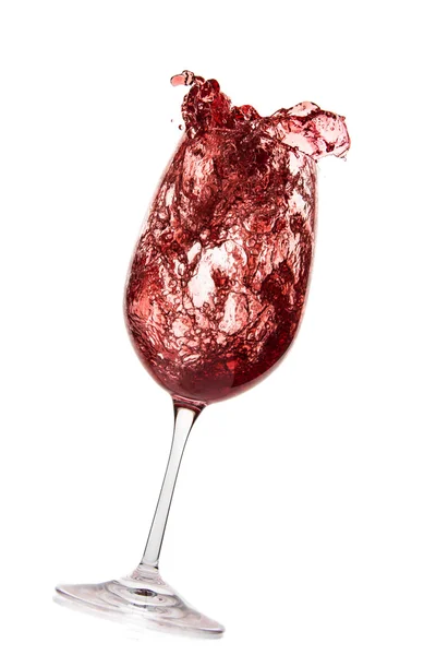 Tømming av rødvin – stockfoto