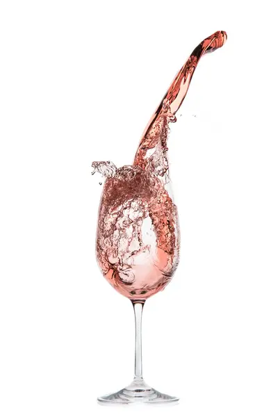 Un vino rosato — Foto Stock