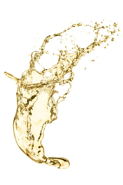 Splash of white wine — Stock Photo, Image