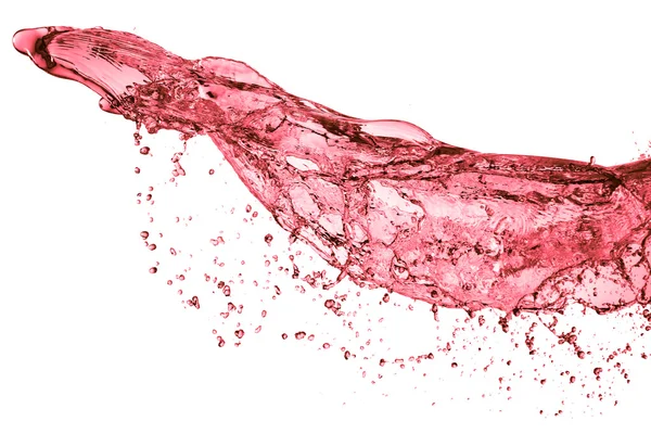 Red wine splash — Stock Photo, Image