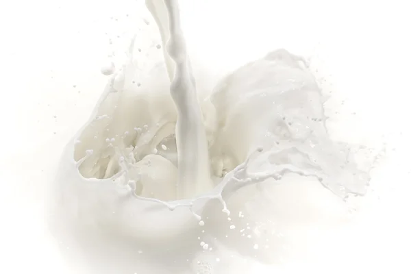 A milk splash — Stock Photo, Image