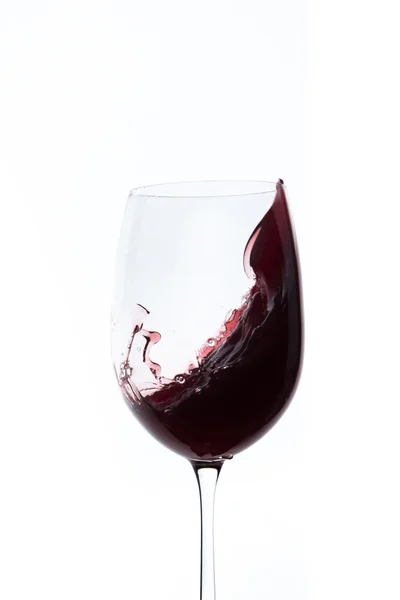 Red wine splash — Stock Photo, Image