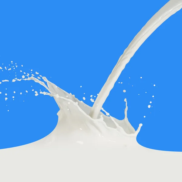 Молочный всплеск — стоковое фото