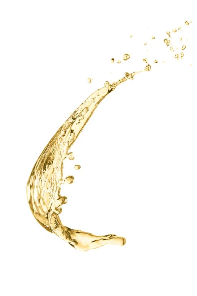 Splash bílého vína — Stock fotografie