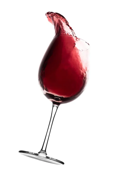 Red wine splash — Stock Photo, Image