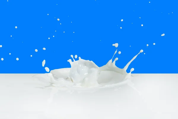 A milk splash — Stock Photo, Image