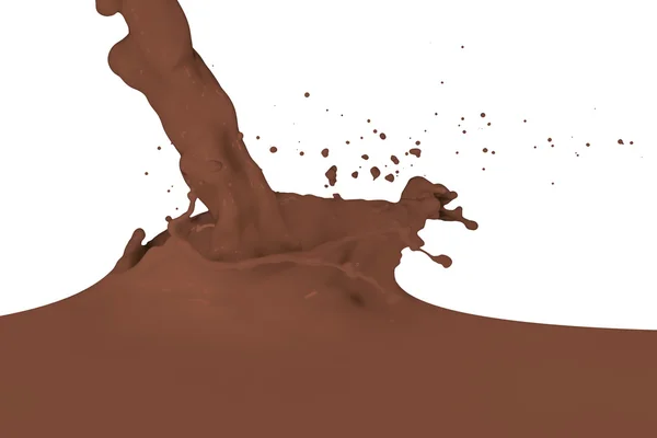 A splashing milk — Stock Photo, Image