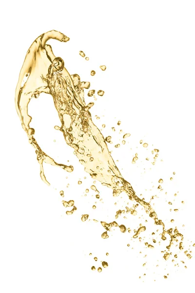 Splash of white wine — Stock Photo, Image