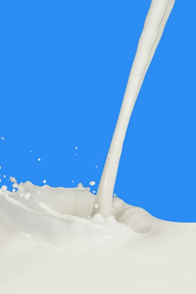 Μια βουτιά του γάλακτος — Φωτογραφία Αρχείου