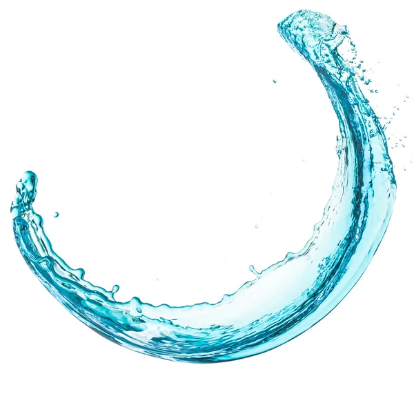 Turquoise water splash — Stock Photo, Image