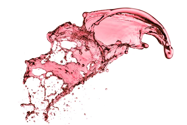 Red wine splash — Stock Photo, Image