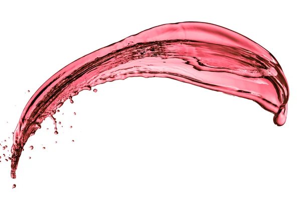 Red wine splash — Stock Photo, Image