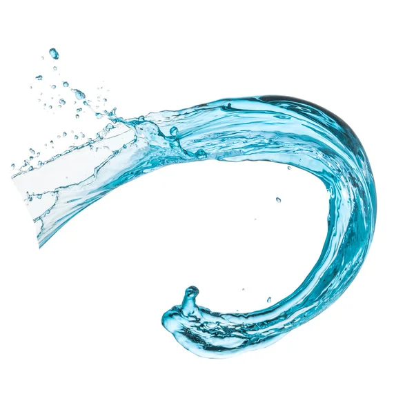 Turquoise water splash — Stock Photo, Image