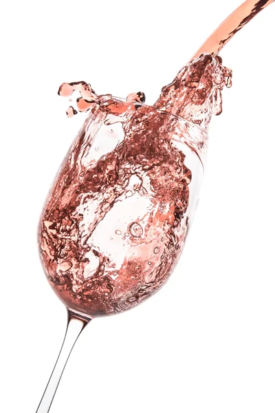 Um vinho rosa — Fotografia de Stock