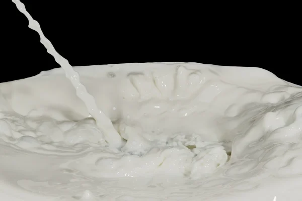 A milk splash — Stock Photo, Image