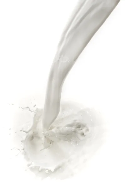 A milk splash — Stock Photo, Image