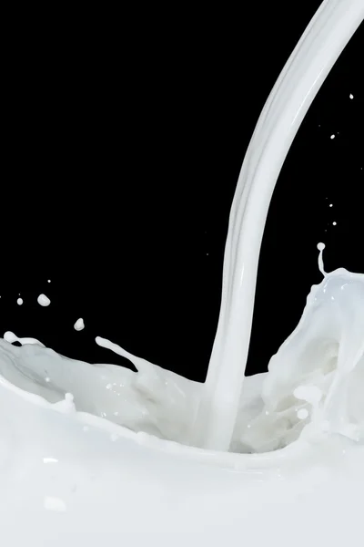 A milk splash — Stock Photo, Image