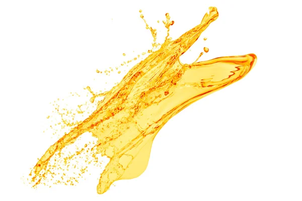 Orange juice splash — Stock Photo, Image