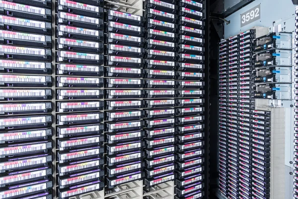 Ett datacenter — Stockfoto